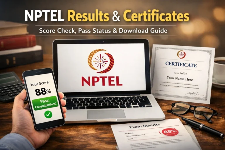 NPTEL Results & Certificates