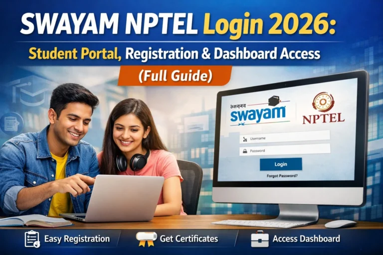 SWAYAM NPTEL Login