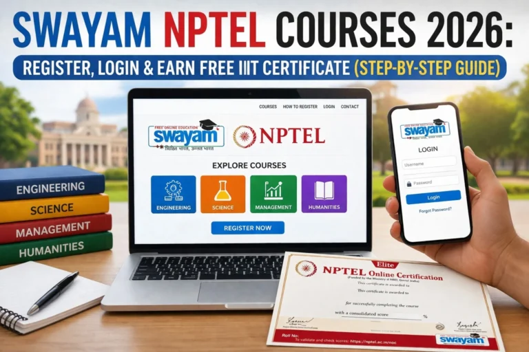 SWAYAM NPTEL Courses