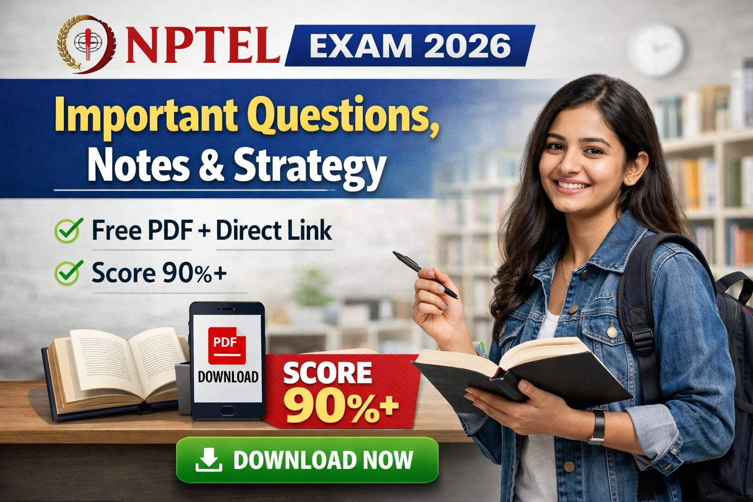 NPTEL Exam 2026