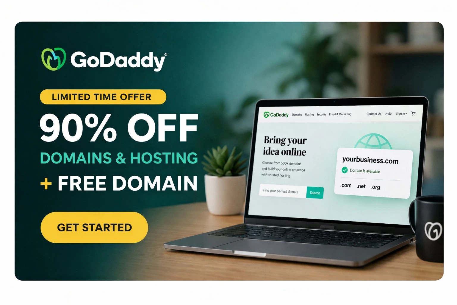 GoDaddy Promo Code