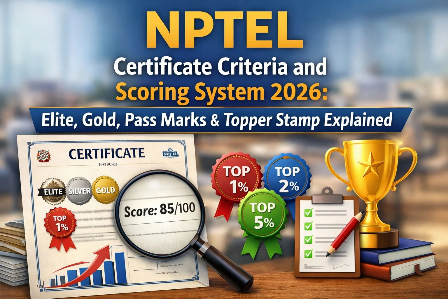 NPTEL Certificate Criteria and Scoring System