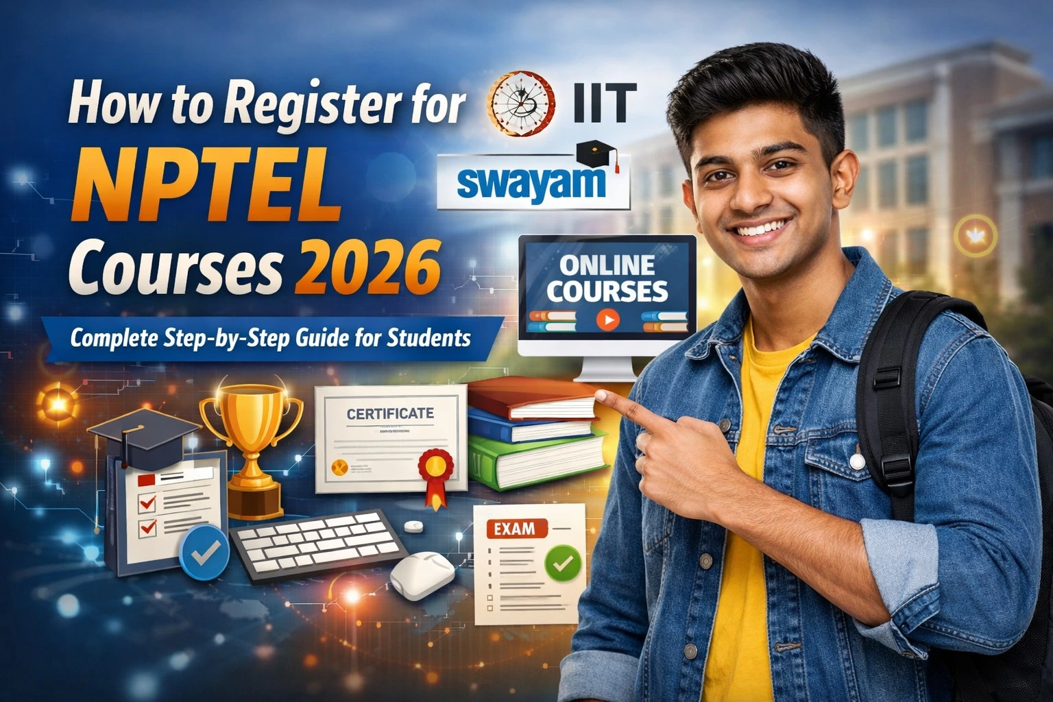 How to Register for NPTEL Courses