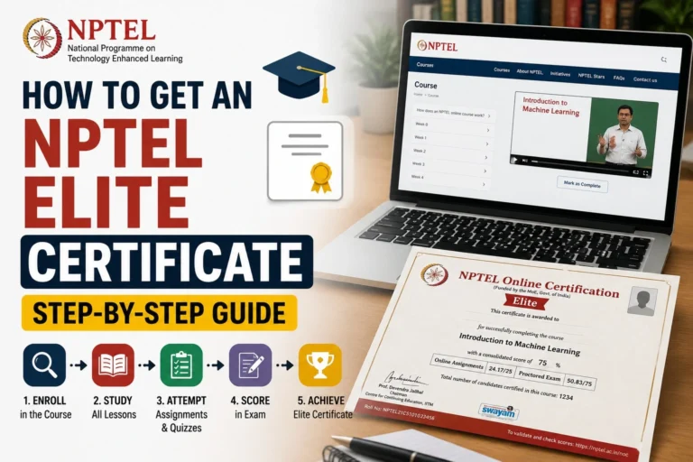 NPTEL Elite Certificate