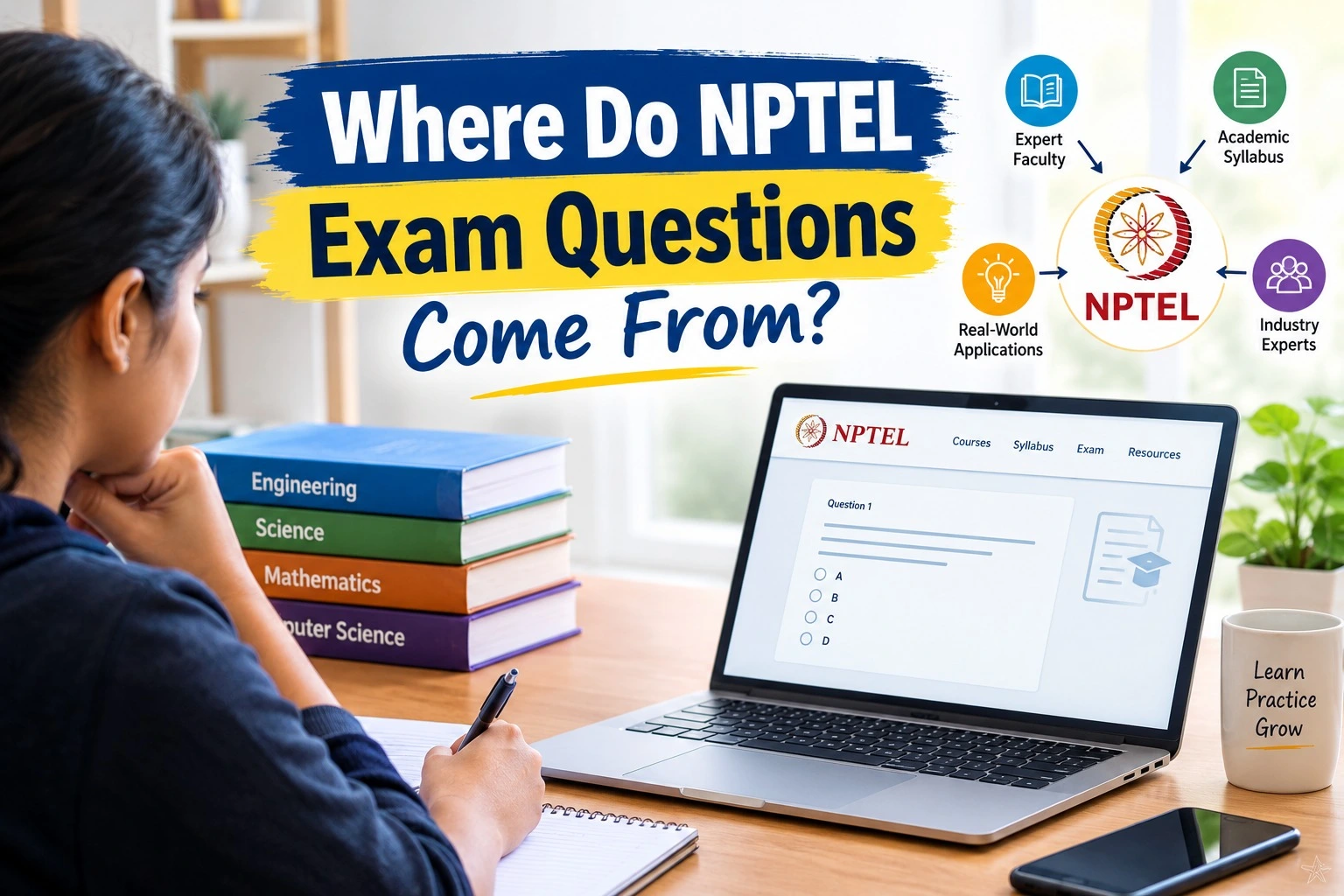Where Do NPTEL Exam Questions Come From?