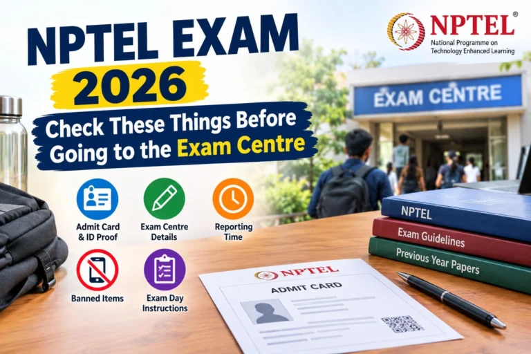 NPTEL Exam 2026